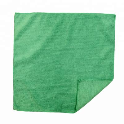 China Viable Factory Price Double Side Towel Car Cleaning Wet Dry Dual Use Towels Transparent Glass Clean Towel for sale