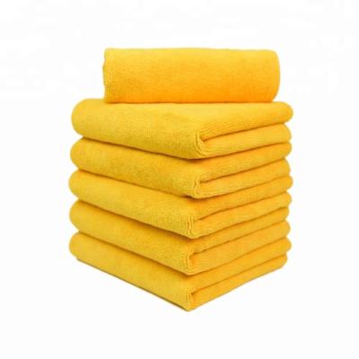 China Factory Outlet Sustainable Car Care Towel Household Glass Cleaning Care Towel Microfiber Wash Towel for sale