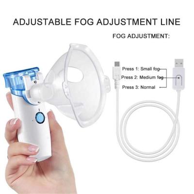 China Easy Maker for Home Ultrasonic Nebulizer Portable Medical Equipment Inhaler Atomizer Children and Adult Asthma Health Care for sale