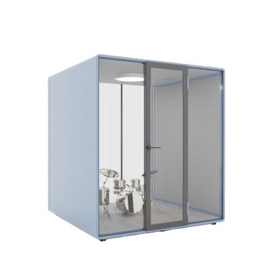 China Office Adjustable Indoor Pod Factory Price Soundproof (Hight) Soundproof Private Phone Booth for sale