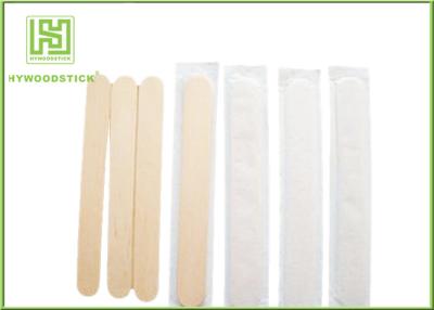 China Customized Size Wooden Tongue Depressor Oral Check Flat Wooden Sticks for sale