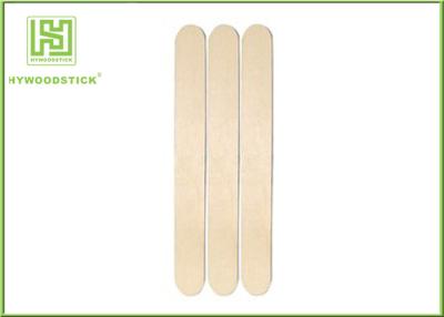 China Thick Wooden Tongue Depressor CE Sterilized 150 X 18 X 1.6mm Size for sale