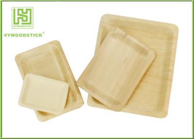 China Customized Printed Disposable Wooden Plates Wooden Serving Trays For Hotel for sale