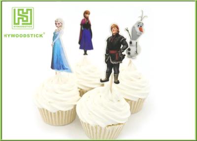 China Cartoon Design Disney Cupcake Toppers , Free Printable Princess Cake Toppers for sale