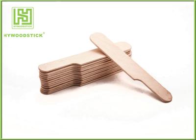 Chine Palettes en bois de cirage en bois de spatules de beauté les mini pour l'agitateur de mélange crème lissent la surface à vendre