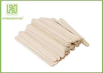 Chine Applicateur de cirage en bois inodore de cire de corps de spatules 100pcs/boîtier blanc à vendre