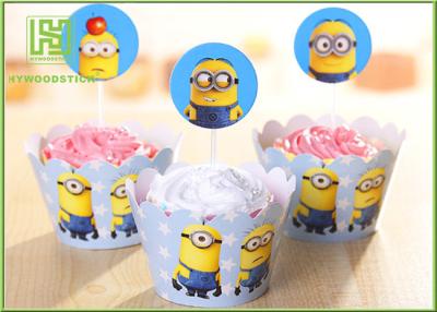 China Happy Birthday Cake Decoration Toppers Decorative Food Picks Well Polished for sale