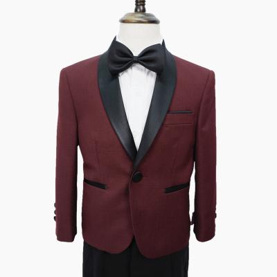 China Anti-wrinkle kids boys party wedding new custom two pieces tuxedo suits made in china OEM for sale