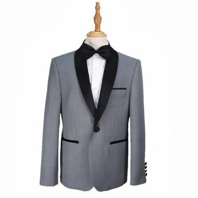 China Anti-wrinkle kids boys party wedding new custom made jacket tuxedo one piece suits made in china OEM for sale