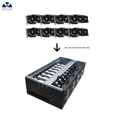 China With Fan 2022 Newest 12Gpu Gtx 1660 1660 Super Gpu Case For Installation for sale