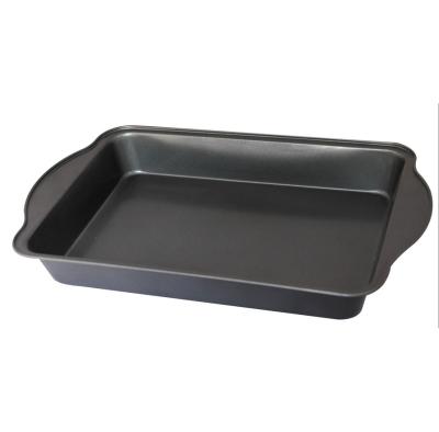 China Sustainable Non-Stick Pan Bread Box / Large Cake Mold Rectangular Carbon Steel Mold For Oven Use for sale