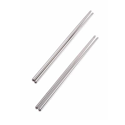 China 2PCS 6 LINE Disposable STAINLESS STEEL CHOPSTICKS 2 PCS STRIP STAINLESS STEEL CHOPSTICKS for sale