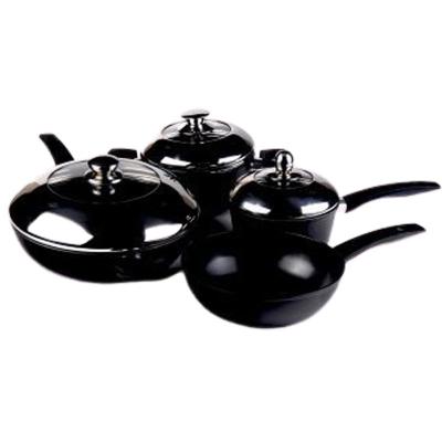 China High Quality WSJ 174834 Nonstick Ceramic 7pcs Pots and Pans Viable Cooking Pot Cookware Set On Sale for sale