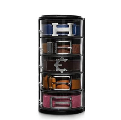 China Viable acrylic organizer and display for accessories like belts, jewelry, makeup organizer, bracelets, crafts, compact cabinet organizer for sale