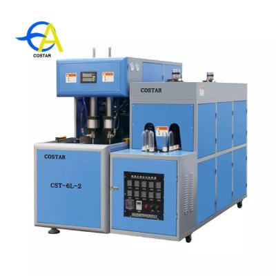 China Semi Automatic 10l Plastic Bottle Preform Molding Making Pet Bottle Blowing Machine With Price for sale