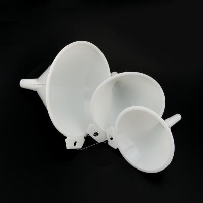 China Sustainable 3 Piece Oil Plastic Vinegar Wine Funnel Set for sale