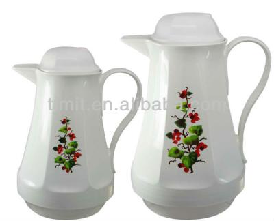 China Viable Plastic 0.5L 1.0L Thermos Bottle Vacuum Flask One Color Design for sale