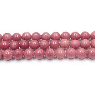 China 2021 Rhodonite Best Option Trendy Decoration Rhodonite Beaded Natural Gemstone Jewelry Pearl Women Bracelets for sale