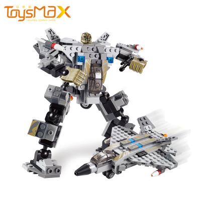 China MODEL TOY Action Figure Robot Boy Handsome Toys Building Blocks Robot Toys Block Set Robot Car Kids Educational Children Toys for sale