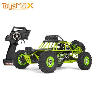 China Twisting Climbing Powering 1/12 Scale Brush Motor 4WD Electric Truck RC Car Kit RC Hobby Battery Remote Control High Speed ​​Climbing Plastic With Led Light for sale