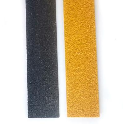 China FRP Material Anti-Slip Fiberglass Composite Step Strip for Decking 1m to 11.6m Length for sale