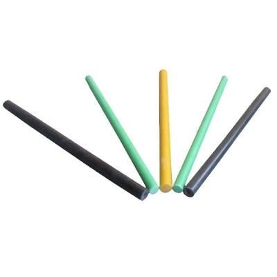 China 6.9mm 7.9mm 8.5mm 9.5mm Diámetros palos de plástico flexibles palos de soporte de fibra de vidrio en venta