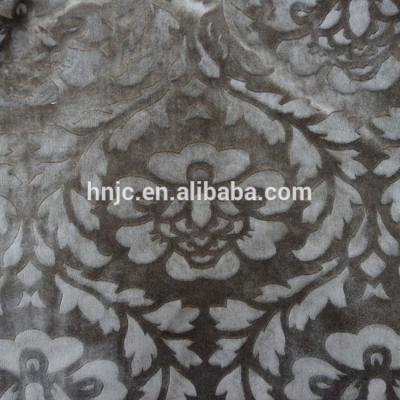 China Brushed pattern supplier flower brushed thick welsoft velboa fabric E-F for spandex sofa cover for sale