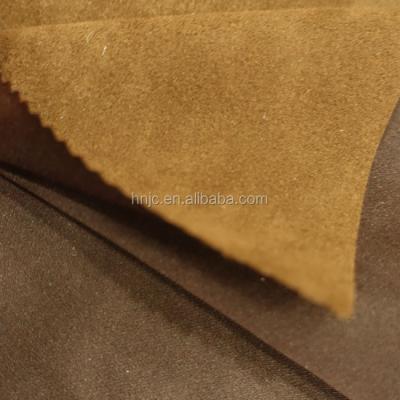 China woven weft knitting fabric 140gsm 150cm suede polyester woven cheap 100 weft knitting fabric for sale