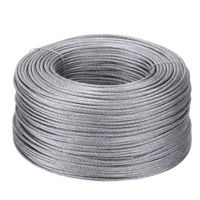 China Rope Wire Rope Galvanized High Carbon Stainless Steel For Sale for sale