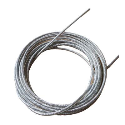 China Construction Factory Wholesale Price Eco - Friendly Full High Standard 305 Meter 6mm PVC Coated Galvanized Steel Wire Rope for sale