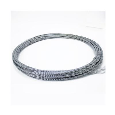 China Construction Factory Wholesale Price Professional Manufacturer Electric High Strength PVC Coated Galvanized Steel Wire Rope for sale