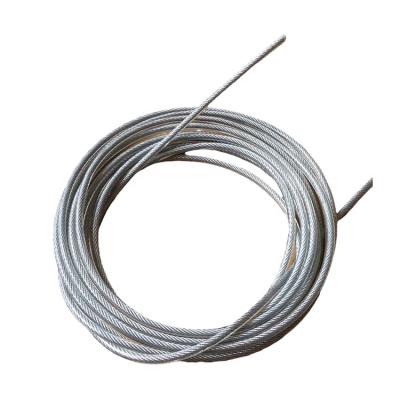 China Construction Cheap Price Finely Processed High Strength Electrical PVC Coated Galvanized Steel Wire Rope For Chains for sale