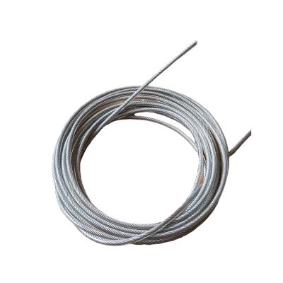 China Best Selling Eco-friendly Construction High Standard 12mm Hot-dipped PVC Coated Galvanized Steel Wire Rope For Chains for sale