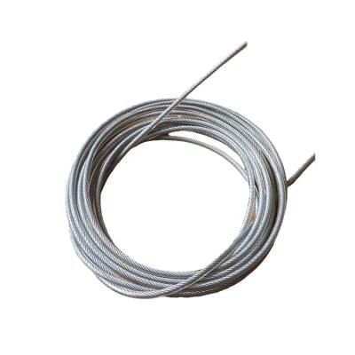 China Construction Competitive Price Professional High Quality 14mm 12mm PVC Coated Galvanized Steel Wire Rope for sale