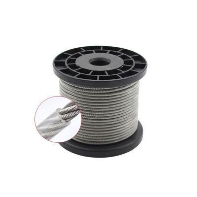 China Professional Construction Factory Wholesale Price 9mm High Quality PVC Coated Galvanized Steel Wire Rope for sale