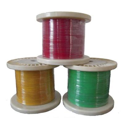 China Construction Manufacturer Supply Cheap Price 16mm Galvanized Plastic Coated PVC Steel Wire Rope For Sale for sale