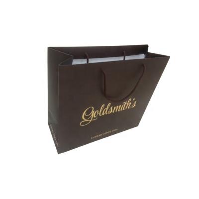 China Handmade Wholesale Paper Shopping Bag Custom Khaki Aluminum Foil Bag for sale