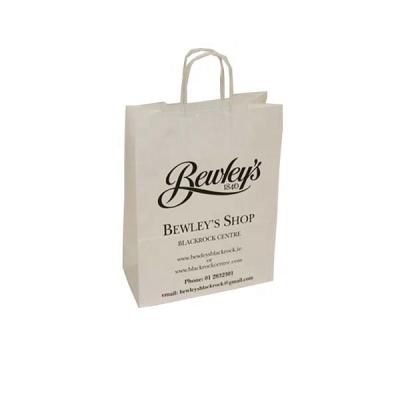 China Handmade Wholesale Custom High Quality Paper Kraft Paper Bag Kraft Paper Bag for sale