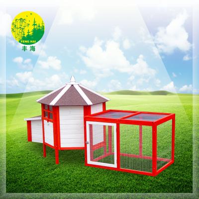 China Wooden Hen House Cage Viable Large Run Factory Direct Sale Cheap Chicken Cage for sale