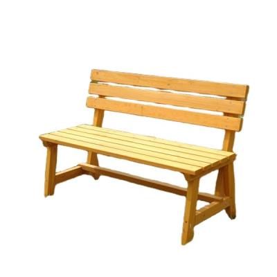 China Easily Assembled Garden Furniture Wooden Outdoor Wooden Chair Park Chair for sale