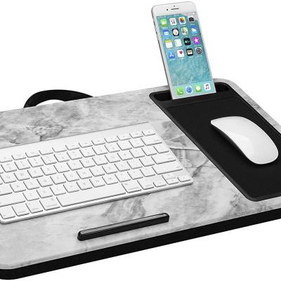 China LapGear Home Office Convertible Lap Desk with Device Ledge, Mouse Pad, and Phone Holder for sale