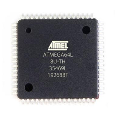 China IC ATMEGA64L-8AU ATMEGA64 TQFP64 for sale