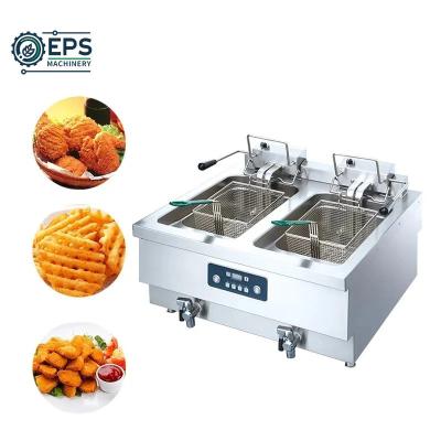 China 20kg Package Gross Weight Compact Commercial Deep Fryer Machine for Consistent Results for sale