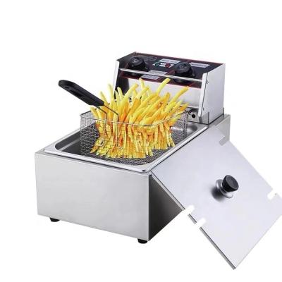 China Maschine zum Braten von Volumen-Snacks mit EPS 405X241X204mm kontinuierlicher Snack-Fryer zu verkaufen