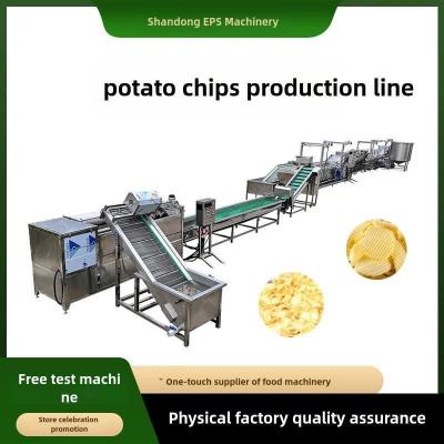 China 1000kg 2000kg Capacity Frozen French Fries Processing Line with and Easy Operation for sale