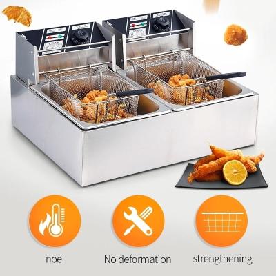 China 405X241X204mm Button Control Mod Heavy-Duty Frying Machine for Large-Scale Operations for sale