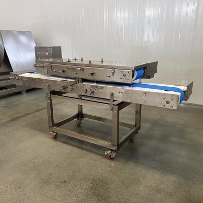 China Thermal Processing Meat Slicer for Efficiently Cutting Beef Chicken Sausage and More for sale