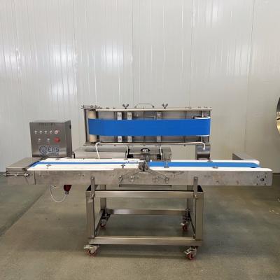 China Effortless and Precise Advanced Frozen Meat Strip Slicing Machine for Meat Processing for sale