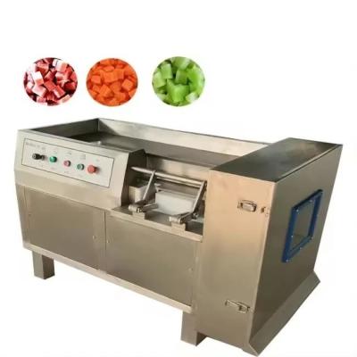 China High Capacity Meat Slicer Dice Size 4 Thermal Processing Meat Block Cutter Machine for sale