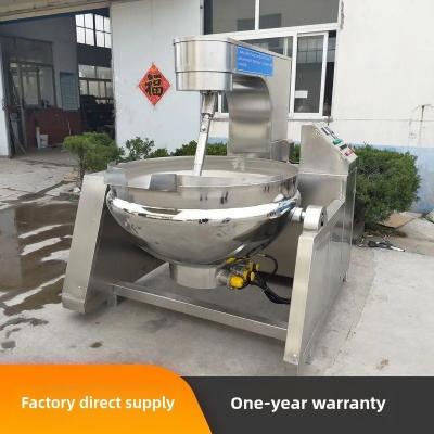 China Spanning 380V Snack Foods Toffee Automatische kookmixer en kleine commerciële kookpot Te koop